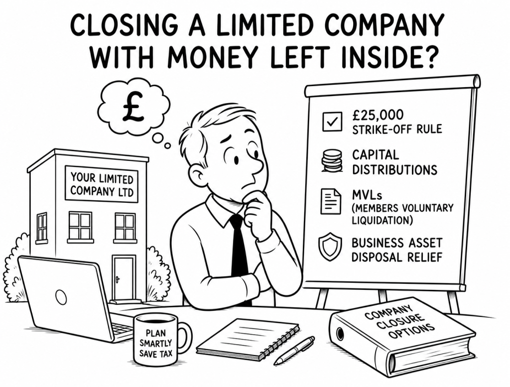 Closing a company